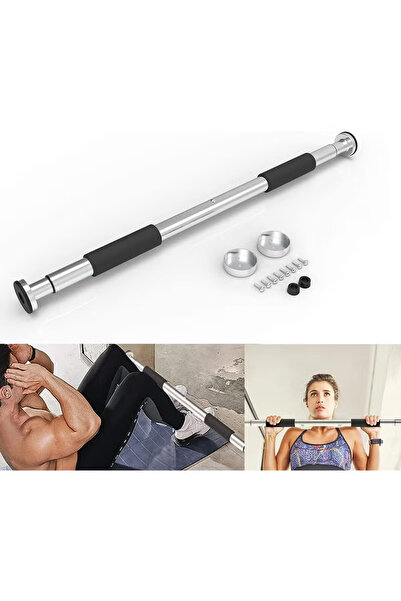 Generic Punch-Free Pull-Up Bar Trainer 62-100cm, Anti-Slip Safety, Holds 100-...