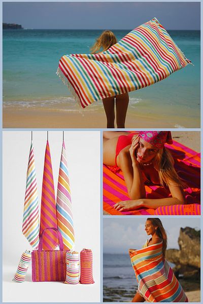 Green Petition Set of 4 – Maris Ruby, Ocean Amazon, Mare Viva Marla Ruby Beach Bag in Special Packages Together