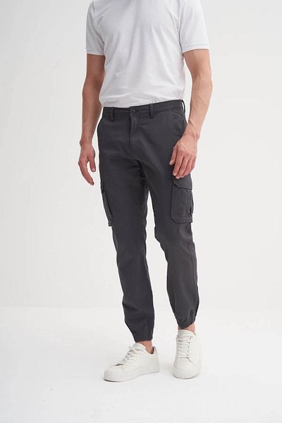 Cazador Ανδρικό παντελόνι Cargo Anthracite 15
