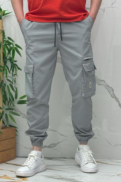 WAFRA Full Lycra Comfortable Men's Cargo Pocket Trousers (Slim Fit)