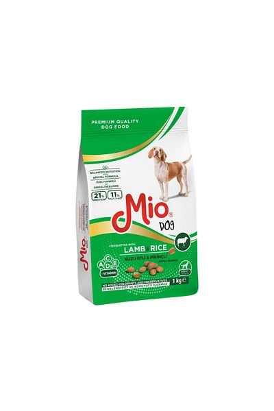 MİO Hrana uscata caini 15Kg❤️, Cutie 15 Saci 1Kg, boabe caini Mio Dog Premium hrana caini⭕ miel orez