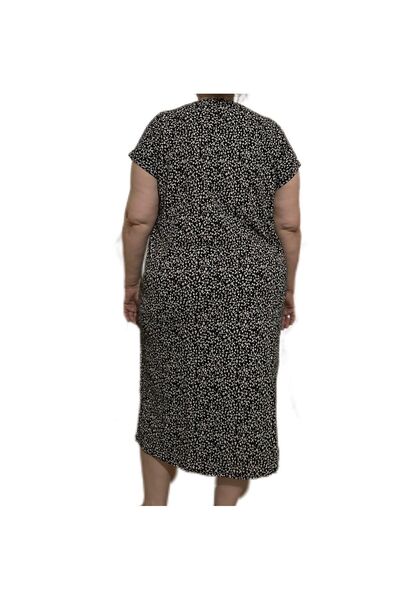 İpek Women's Short Sleeve Plus Size 100% Cotton Nightdress/Dress