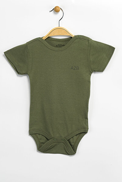 Aziz Bebe Baby Boy Girl 100% Cotton Bodysuit & Bodysuit with Snap Fasteners