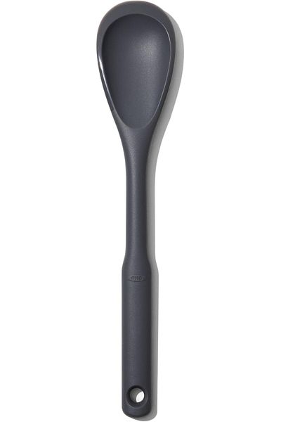 STOREMAX Jvnnastore - Good Grips Silicone Cooking and Mixing Spoon, Black Pepper Grain, Single Size, Heat