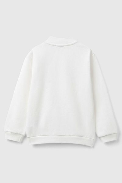 United Colors of Benetton Бял суитшърт за жени/момичета (Код на модела: 224A3J70G5037)