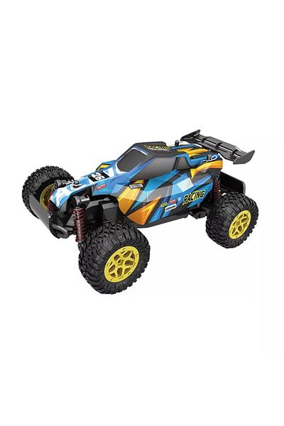 ELMHURST Mașină RC de mare viteză, telecomandă, frecvență 2,4 GHz, baterie litiu 3,7V 500 mAh, viteză maximă 18