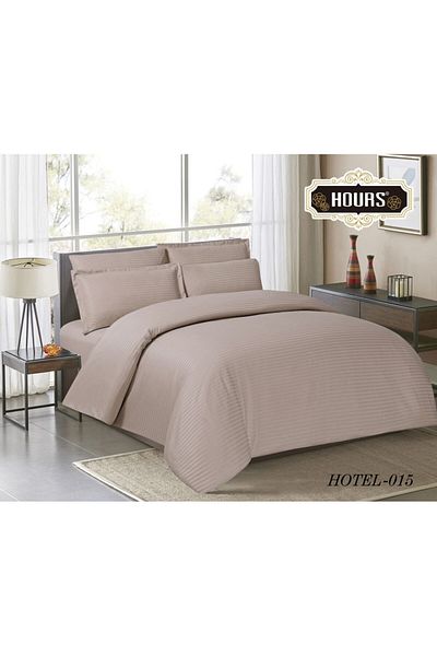HOURS Horse Comforter Set for One Person, Luxury International Hotels, with Movable Filling, 5 Pieces, HOTEL-015