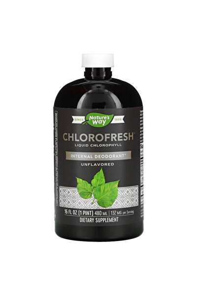 Nature's Way كلوروفريش - ناتشرز واي السائل كلوروفيل معطر داخلي بنكهة النعناع