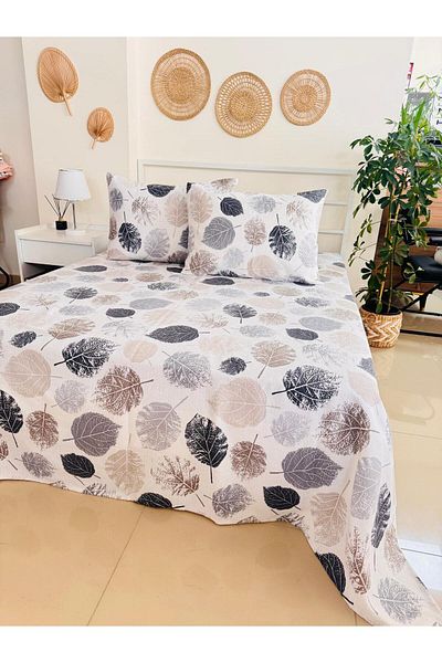SAHRAN HOME Cotton Single Pique and 1 Pillow Case