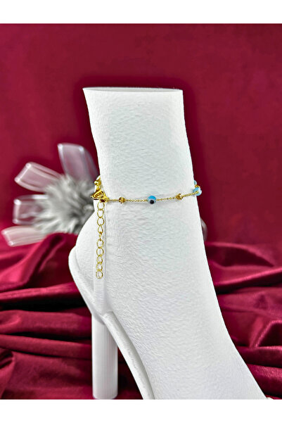 AYZENA Kadın Nazar Boncuk Detaylı Halhal