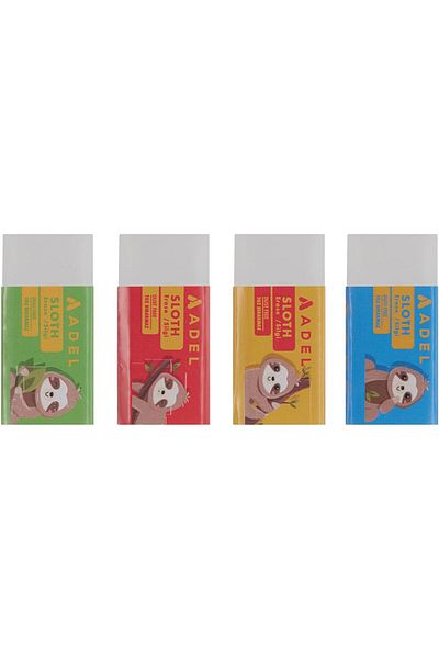STOREMAX ممحاة Ntwork Sloth، خالية من مادة PVC، مجموعة من 30 قطعة 1087243