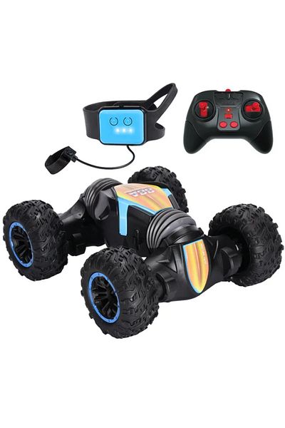 ELMHURST Stunt car controlled by gestures with watch and remote control, drift, spin, and multidirectional fl