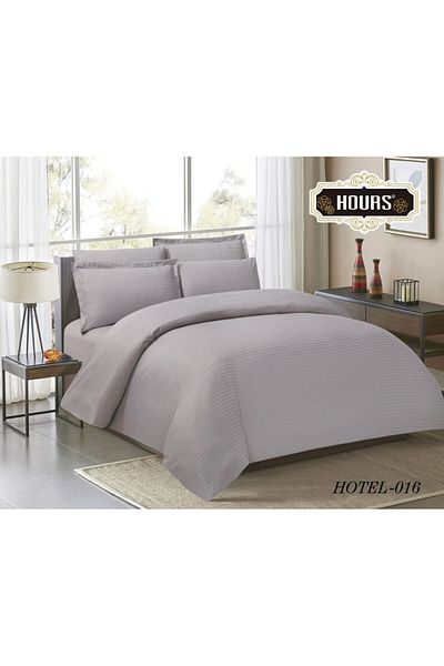 HOURS Horse Comforter Set for One Person, Luxury International Hotels, with Movable Filling, 5 Pieces, HOTEL-016