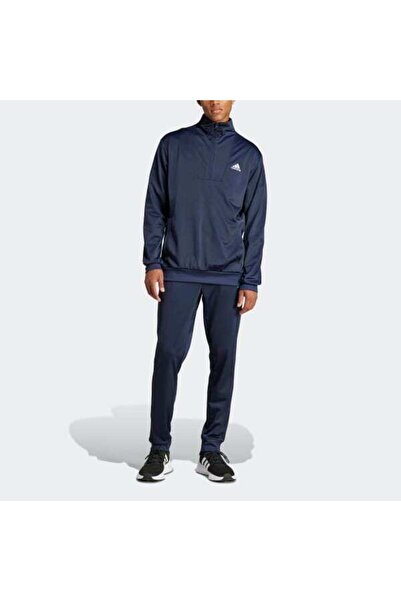 adidas IR8205 Small Logo Tricot Track Suit Erkek Siyah Eşofman Takımı