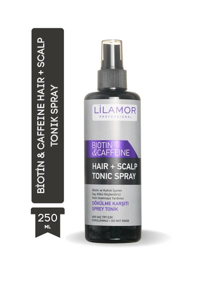 Lilamor 250 Ml Biotin & Kafein Dökülme Karşıtı Tonik Sprey X 2 Adet