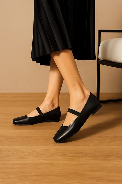 Special Action Women's Daily Orthopedic Ballerinas – Suitable for Work and Office Use, Comfortable Sole, Stylish Shoes