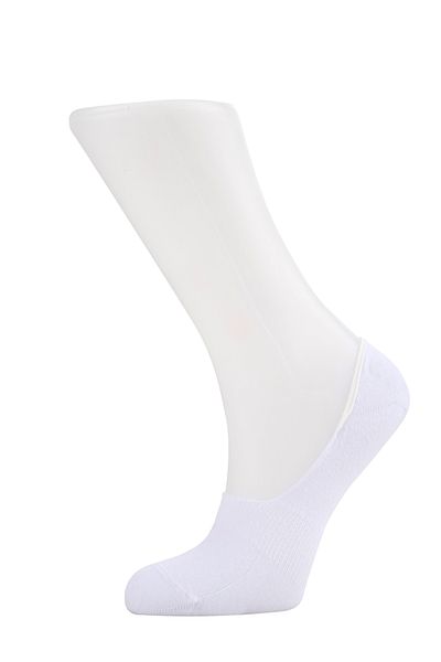 Moyra Socks 5 Pack Plain Women's Cotton Silicone Supported Ballerina Socks