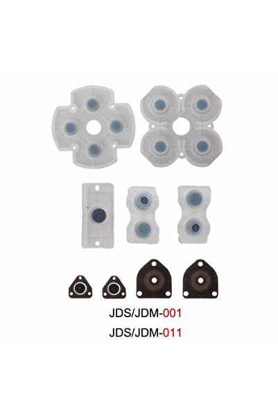 POPKONSOL PS4 Kol Tamir JDS JDM 001 010 011 020 İç Lastik Takımı Silikon PS4 ...