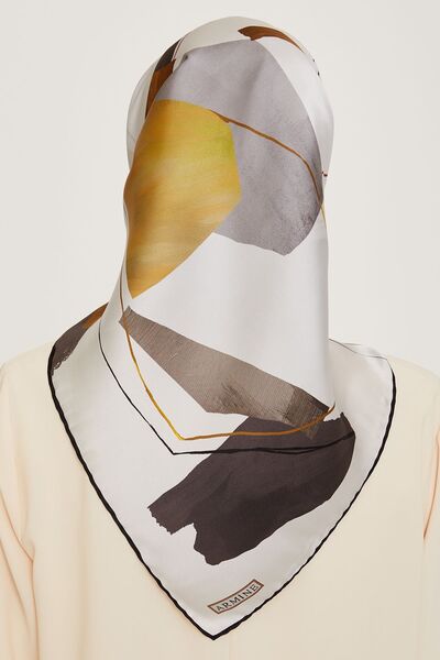 Armine Dj Pure Silk Scarf 9241D (S)-36