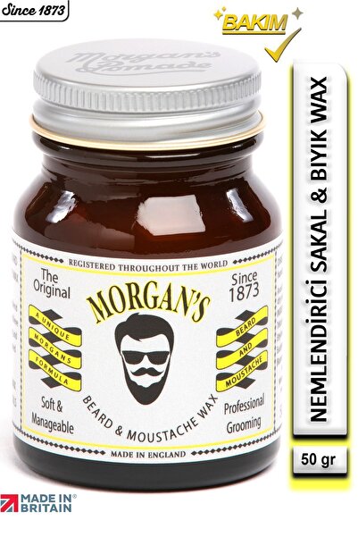 Morgan's Pomade Morgan's Beard & Moustache Wax - Sakal Ve Bıyık Şekillendiric...
