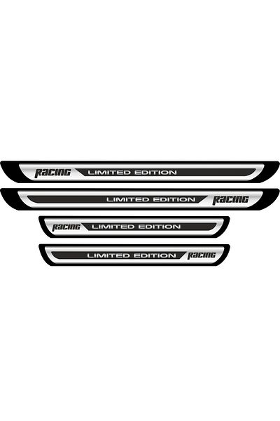 OEM Set 4 bucati Protectii Praguri din autocolant Crom - Racing Limited Edition
