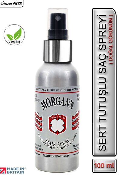 Morgan's Pomade Morgan's Strong Hold Spray - Güçlü Tutuşlu Doğal Görünümlü Sa...