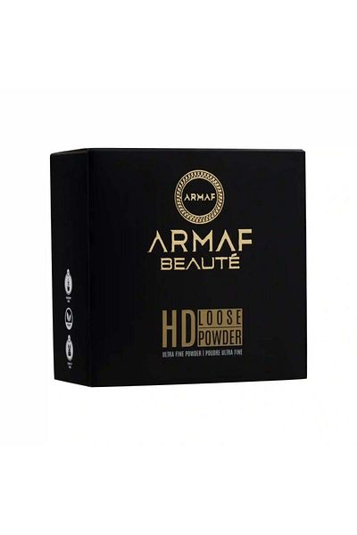 Armaf Beaute HD Loose Powder - High Quality, Dark