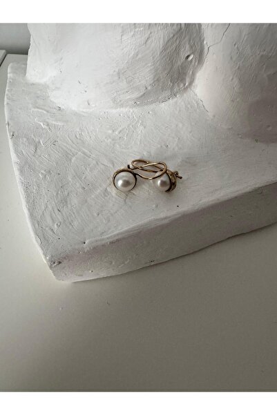 GizemCinar Kararmaz El Yapımı Perle Küpe