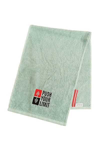 denizlicotton Embroidered Sports Towel Cotton, Anti-Bacterial, Sweat-Absorbent Fitness Plates Boxing Tennis Sports Towel