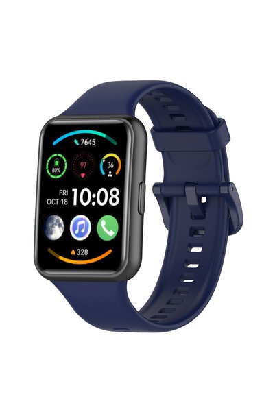 Genel Markalar Huawei Watch Fit 2 Uyumlu Kordon Silikon Esnek A+Kalite Spor Y...