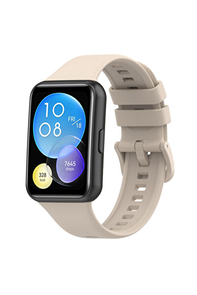 Nextron Huawei Watch Fit 2 Uyumlu Kordon Silikon Esnek A+Kalite Spor Yumuşak ...