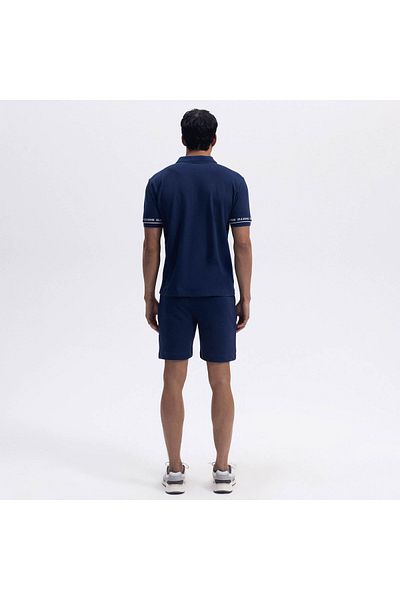 Ellesse Ανδρικό μπλουζάκι με γιακά πόλο Sartorıa Navy Blue Em375
