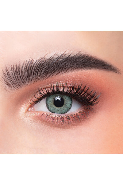 DAHAB عدسات رقم 16 سنوية - لون أخضر لوميير