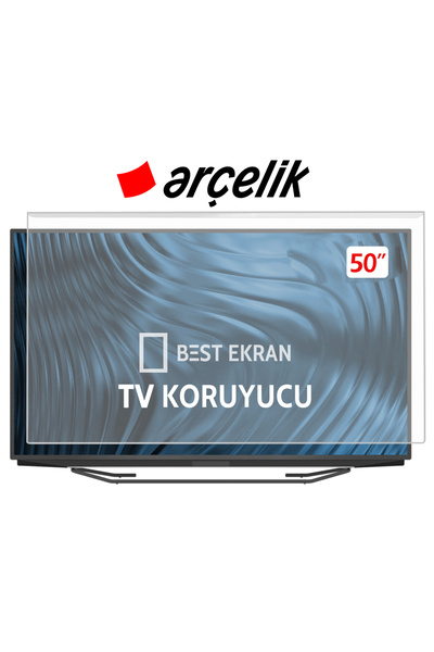 Arçelik A50c890a Tv Ekran Koruyucu 50" Inç | 127 Ekran 8 Serisi A50 C 890 A 4...