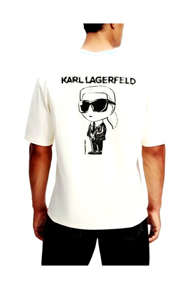 Karl Lagerfeld تي شيرت أيقونة