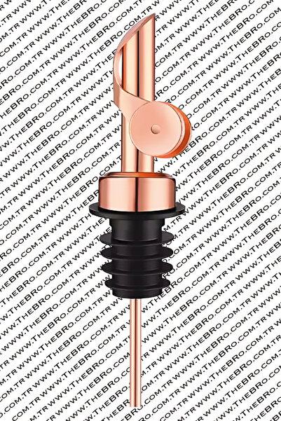 TheBRo 1 Adet Rose Gold Ağırlıklı Paslanmaz Çelik Şişe Dökücü