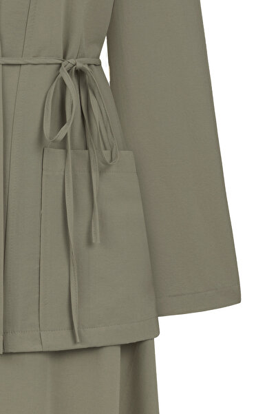 praye Κιμονό και Φούστα Σετ Χακί