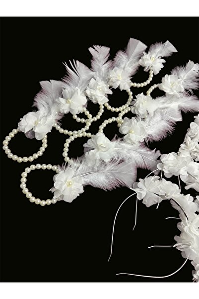 AYS Bride to be bridesmaid crown bracelet set