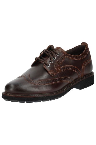 CLARKS Klassische Herrenschuhe aus Leder - BraunBatcombeHeadlamp