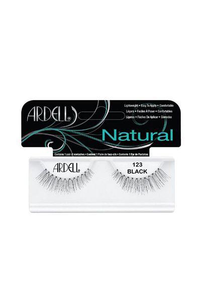 Ardell Naturwimpern #123-schwarz 1 St