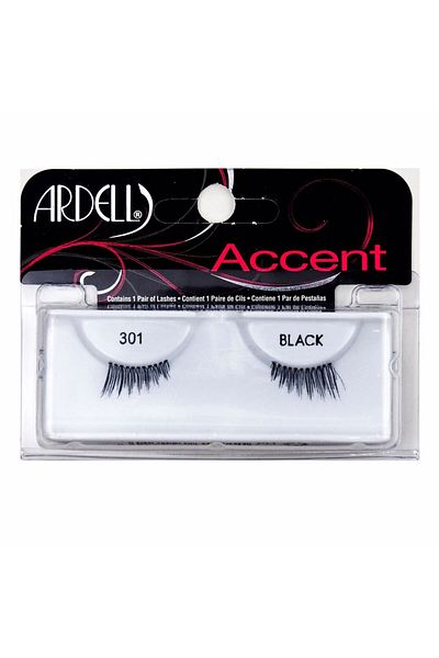 Ardell Accent Wimpern #301-schwarz 1 St