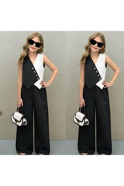 KOKOŞ BEBEK Black and white design girl team