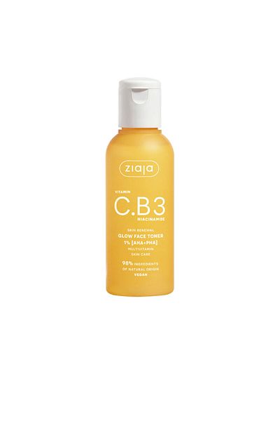 Ziaja Vitamin C.b3 Niacinamide Leuchtendes Gesichtswasser 1% 120 ml