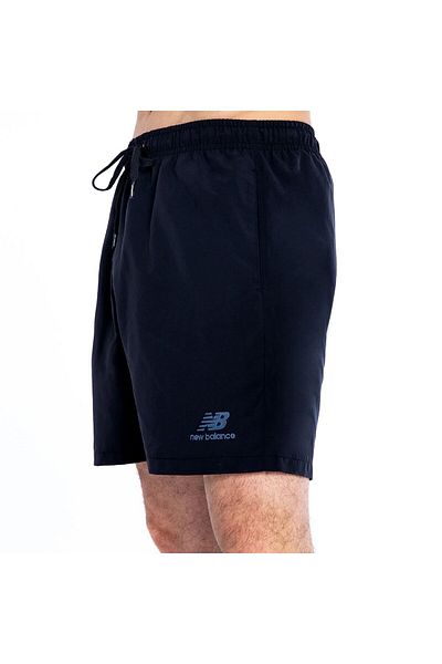 New Balance Ανδρικό σορτς μαγιό Lifestyle Mns1323-bk Μαύρο