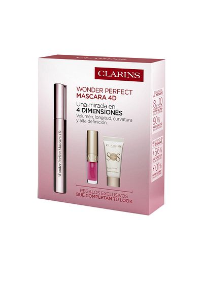 Clarins Wonder Perfect 4d Masken-etui 3 Stück 3 Pz