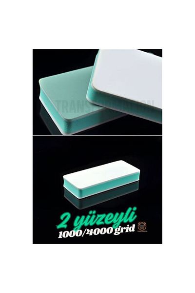 Skygo Nail File and Polishing Block Sponge 2 Pieces with 2 Surfaces
