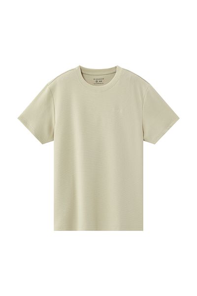 Giordano Men's Waffle Slim Tee | Cotton-Blend Comfort & Style