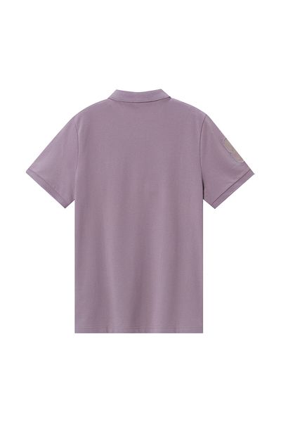 Giordano Men's 3D Lion Polo: Slim Fit, Bold Embroidery, Premium Pique