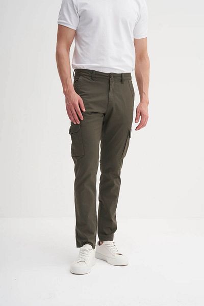 Cazador Ανδρικό παντελόνι Cargo Khaki 12