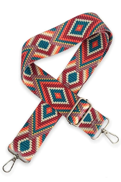 DAPHNE HOME DESİGN Polyester Kolon Ayarlanabilir Çanta Sapı - Telefon Askısı (120 CM) / Antik 2 Desen